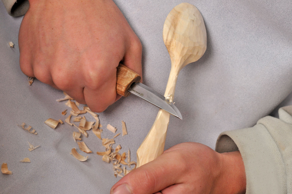 Jak vyříznout dřevěnou lžíci?